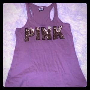 Pink VS mauve sequence tank